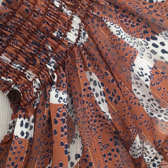 Rust blouse - Picture 4 of 4